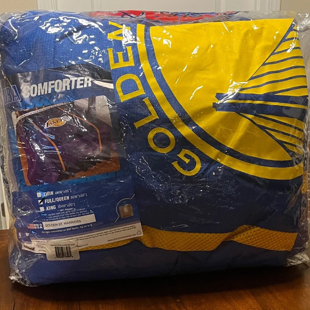 Golden State Warriors NBA Collection Full/Queen Comforter Bedding Set